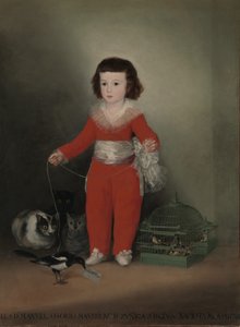 Manuel Osorio Manrique de Zuñiga af Francisco de Goya